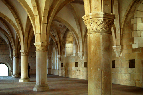 Dormitorio de los monjes de Alcobaça