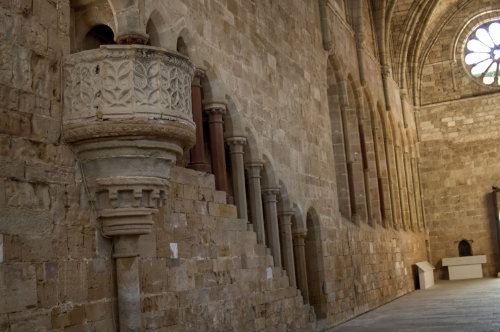 Refectoriod el monasterio de Huerta Púlpito