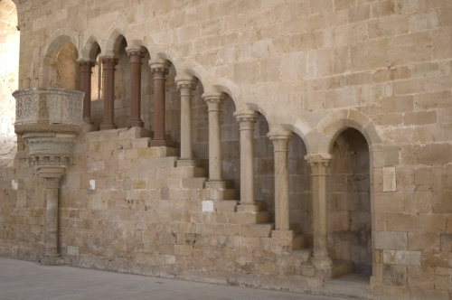 Púlpito del refectorio del monasterio de Huerta
