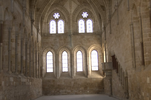 Refectorio del monasteriod e Hueta vista general desde la entrada