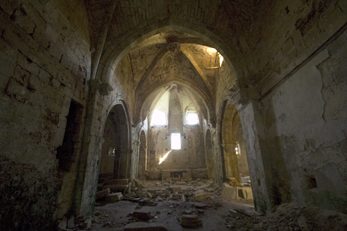 Cabecera de la iglesia de Rioseco