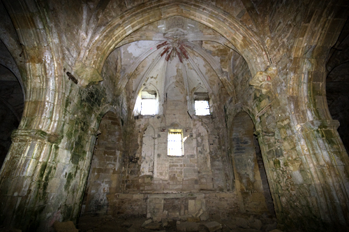 Capilla mayor iglesia de Rioseco