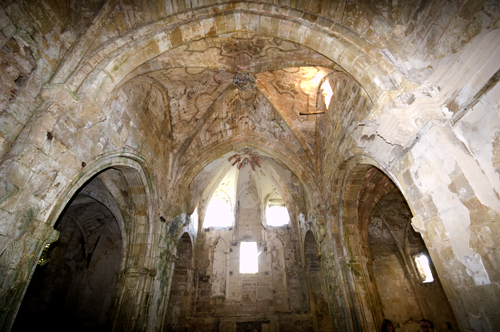 Crucero y capilla mayor iglesia de Rioseco