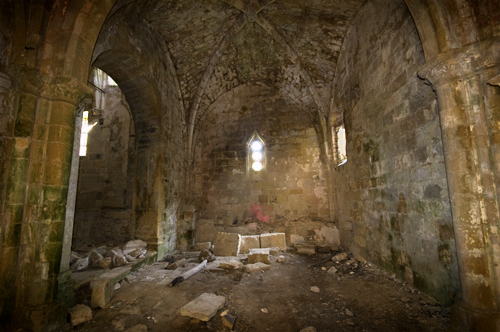 Nave del evangelio iglesis de Rioseco
