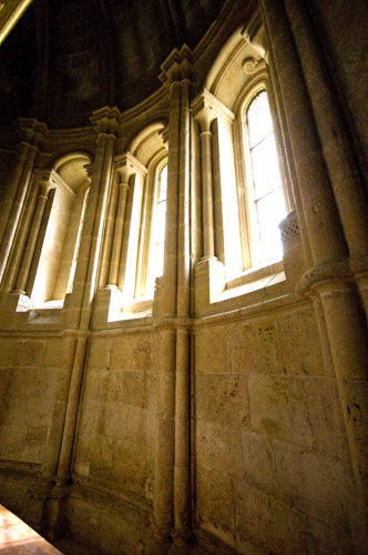 äbside de la iglesia de Sandoval