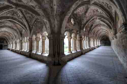 Claustro de monasterio de valbuena