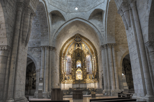Cabecera de la iglesis de Valbuena