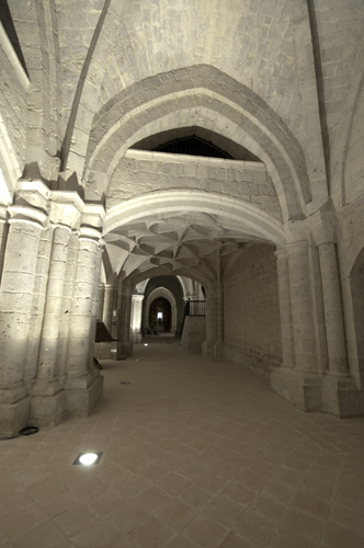 Nave de la epístola de la iglesia de Valbuena