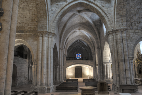 Iglesia de Valbuena desde el presbiterio