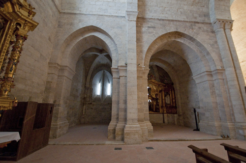 Capillas del brazo norte de la cabecera de la iglesia de Valbuena