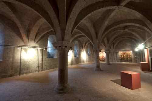 Sala de los monjes del monasterio de Valbuena