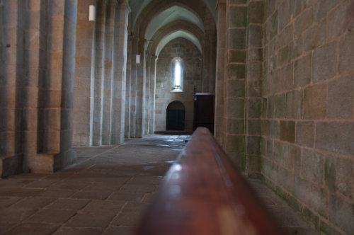 Nave del evangeliso de la iglesia de Armenteira